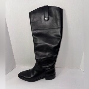 Sam Edelman Drina Riding Leather Black Boots Size 9